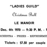 A ticket to the Christmas Ball
